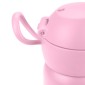 Estia Wonder Bottle Παιδικό Ανοξείδωτο Θερμός 350ml με Καλαμάκι Σιλικόνης, Λαβή Μεταφοράς & Κλιπ Ασφαλείας - Love Ascend