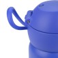 Estia Wonder Bottle Παιδικό Ανοξείδωτο Θερμός 350ml με Καλαμάκι Σιλικόνης, Λαβή Μεταφοράς & Κλιπ Ασφαλείας - Lava Splash