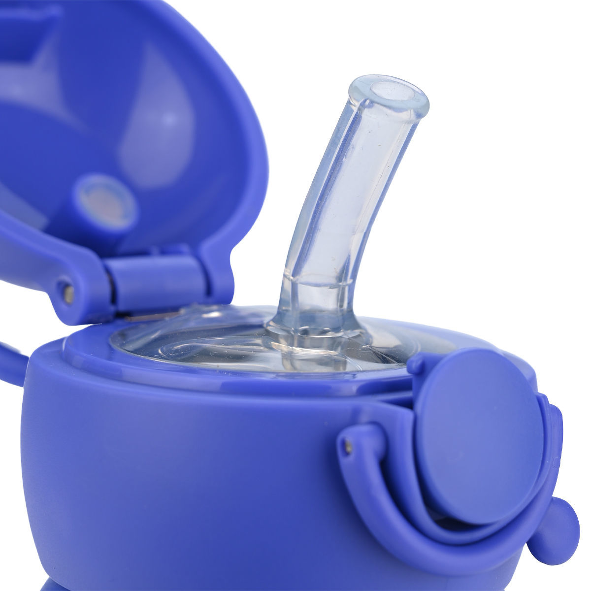 Estia Wonder Bottle Παιδικό Ανοξείδωτο Θερμός 350ml με Καλαμάκι Σιλικόνης, Λαβή Μεταφοράς & Κλιπ Ασφαλείας - Lava Splash