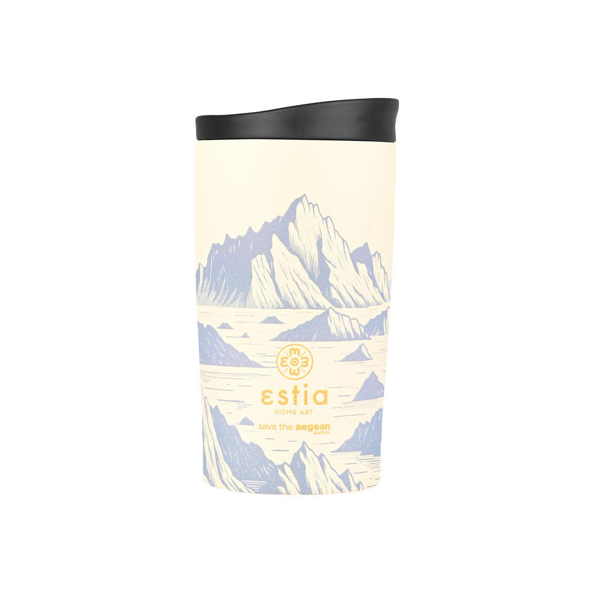 Θερμός Travel Mug 350ml Estia Save The Aegean Alpine Essence 01-25625