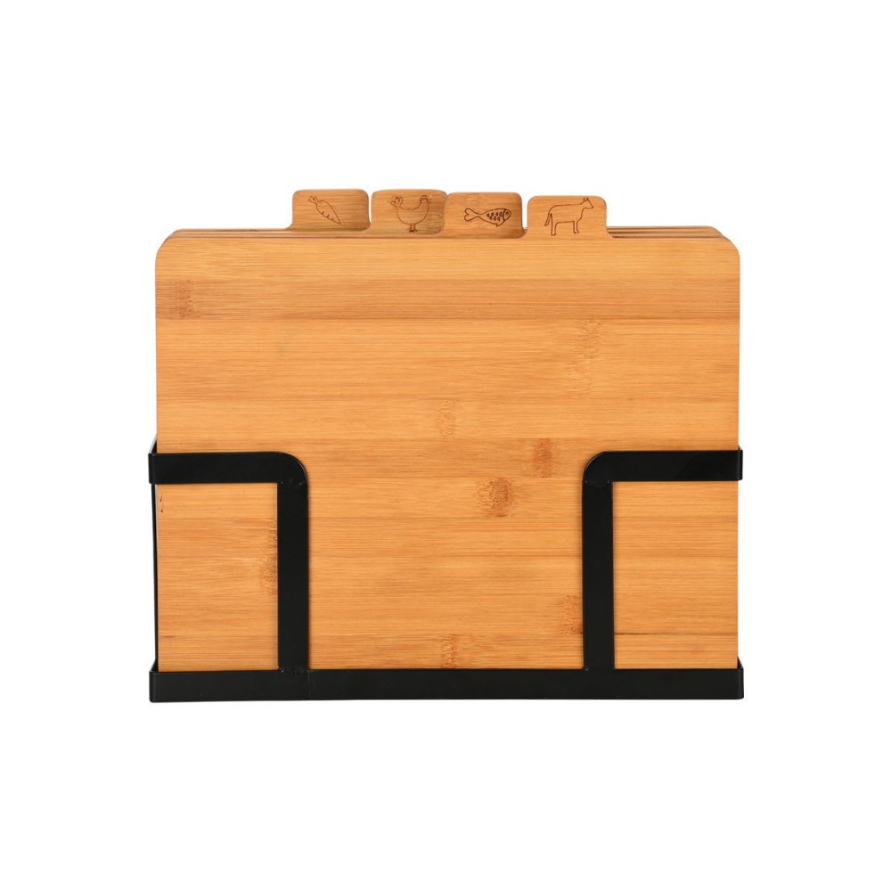 Estia Bamboo Essential Σετ 4 Επιφανειών Κοπής με Μεταλλική Βάση 01-26707 Estia Bamboo Essential Σετ 4 Επιφανειών Κοπής με Μεταλλική Βάση 01-26707