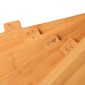 Estia Bamboo Essential Σετ 4 Επιφανειών Κοπής με Μεταλλική Βάση 01-26707