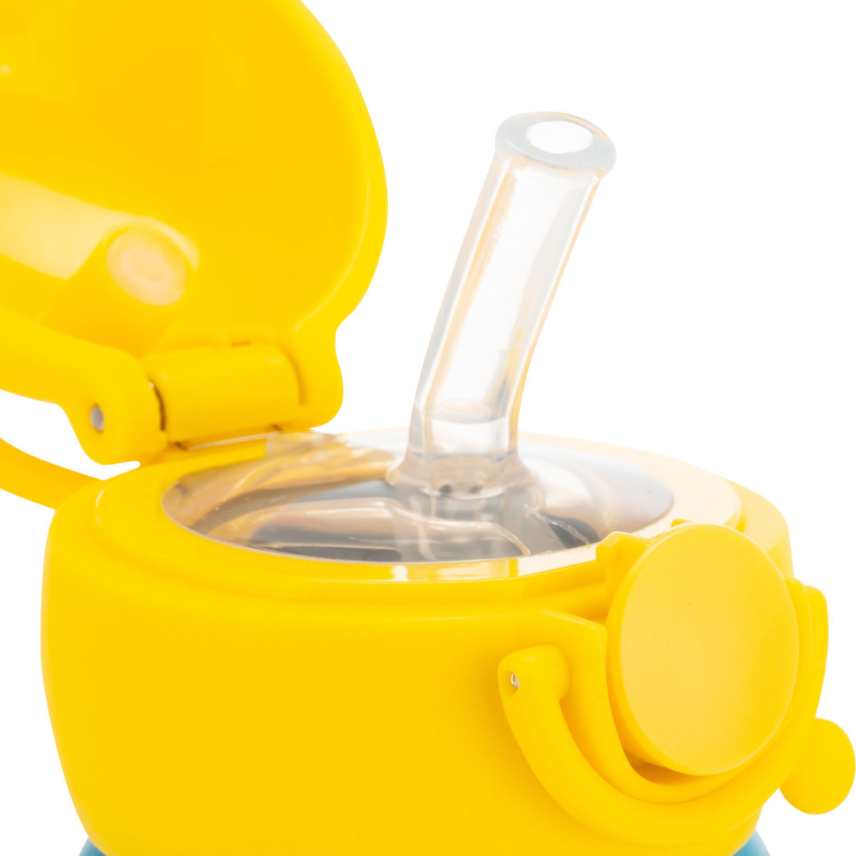 Estia Wonder Bottle Παιδικό Ανοξείδωτο Θερμός 350ml με Καλαμάκι Σιλικόνης, Λαβή Μεταφοράς & Κλιπ Ασφαλείας - Jungle
