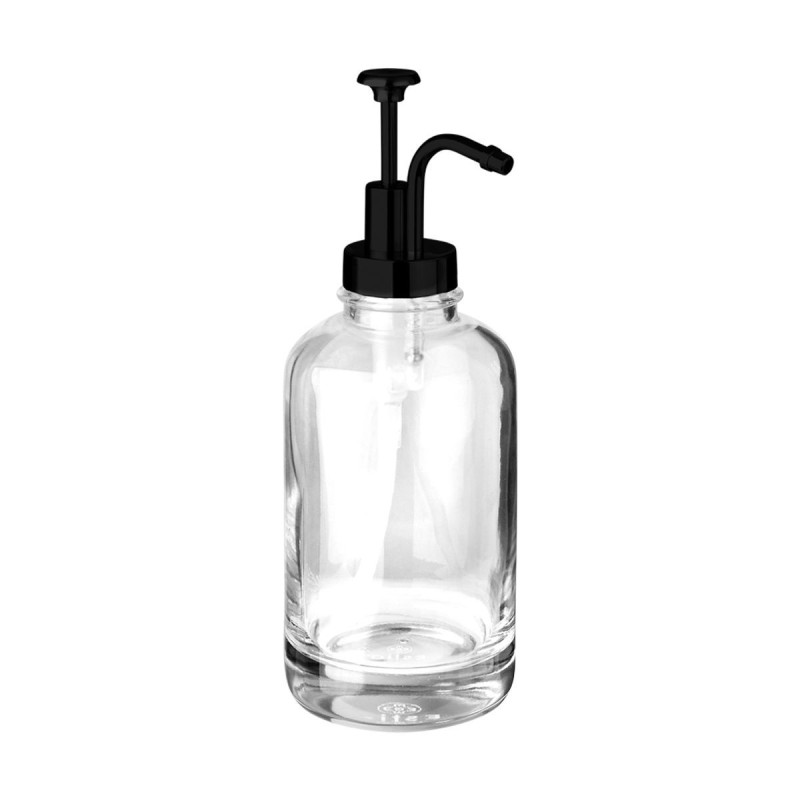 Estia Purity Black Δοχείο Κρεμοσάπουνου 500ml (8x20) Γυάλινο 01-29807