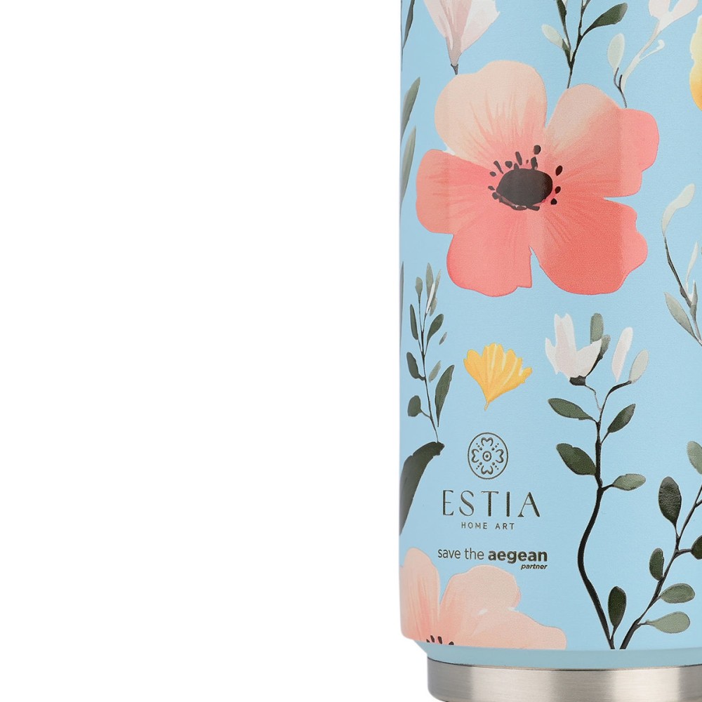 Estia Travel Cup Θερμός 500ml Save The Aegean Sky Garden 01-31206