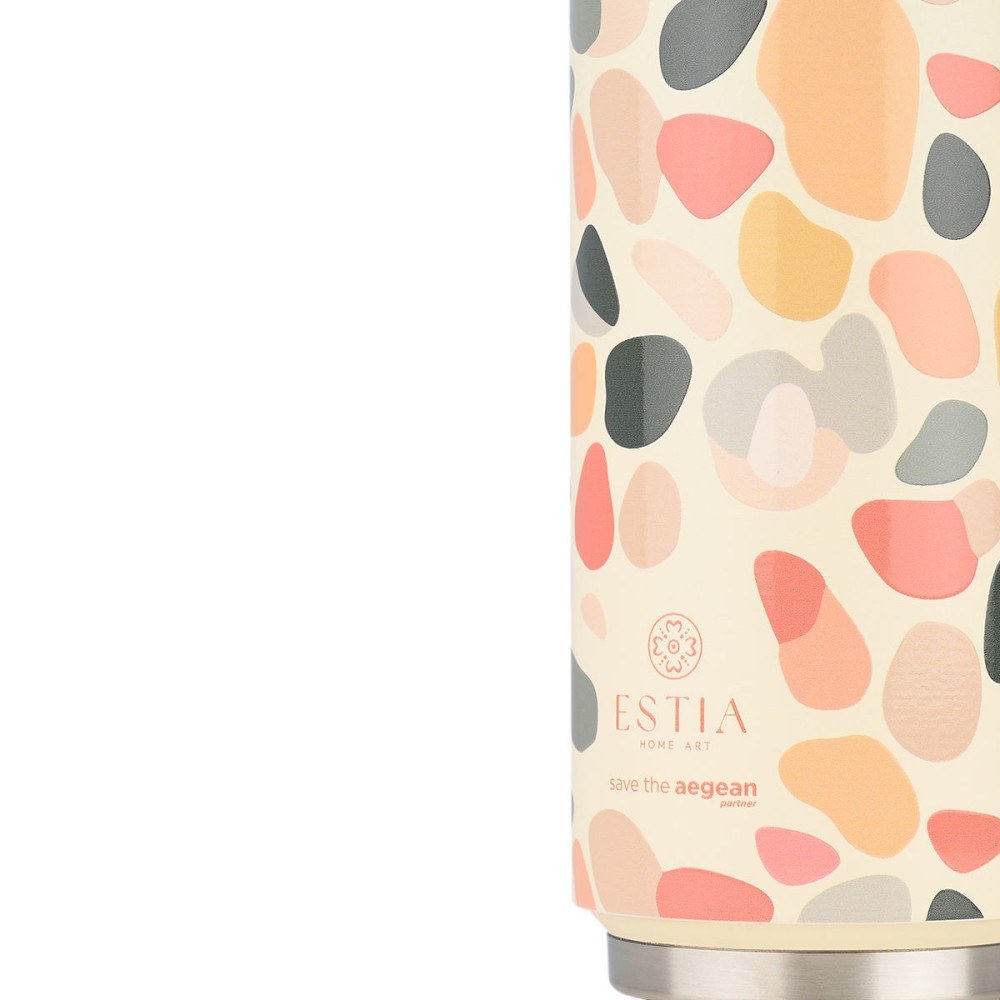 Estia Travel Cup Θερμός 500ml Save The Aegean Hue Pebbles 01-31220