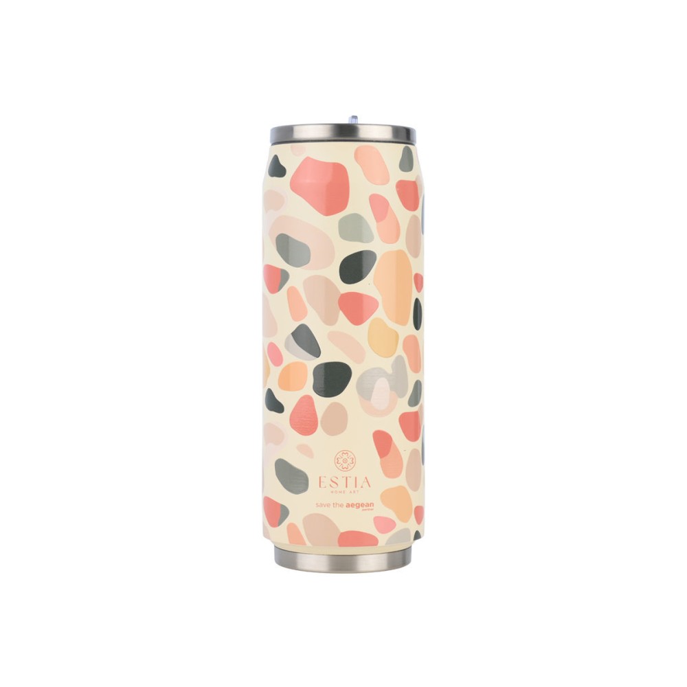 Estia Travel Cup Θερμός 500ml Save The Aegean Hue Pebbles 01-31220
