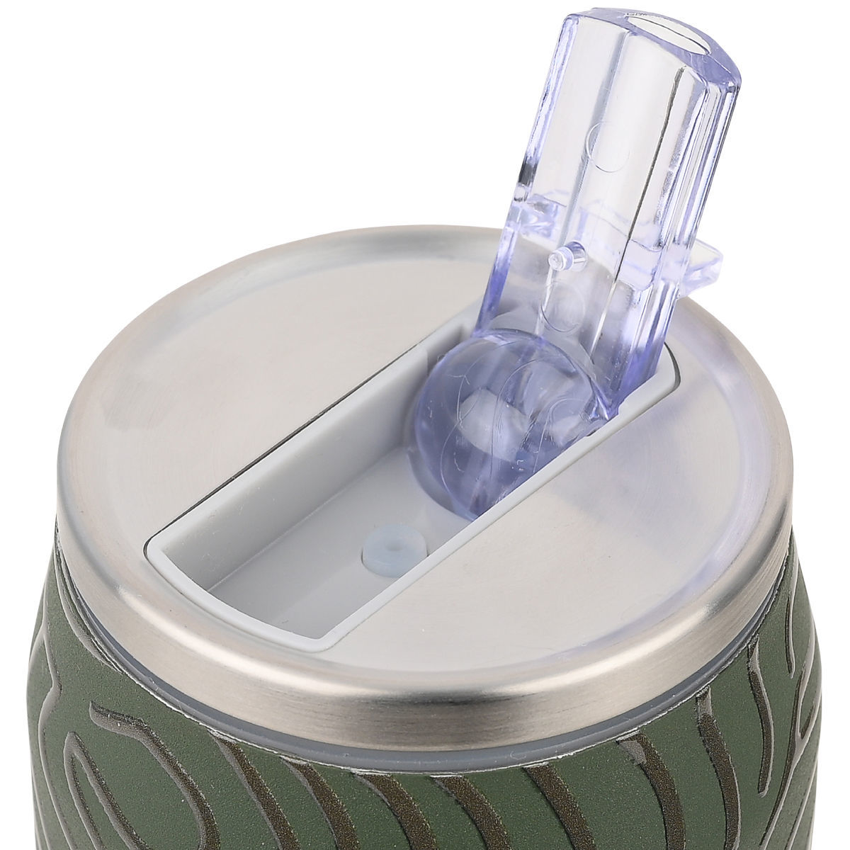 Estia Travel Cup Θερμός 500ml Save The Aegean Olive Flow 01-31237