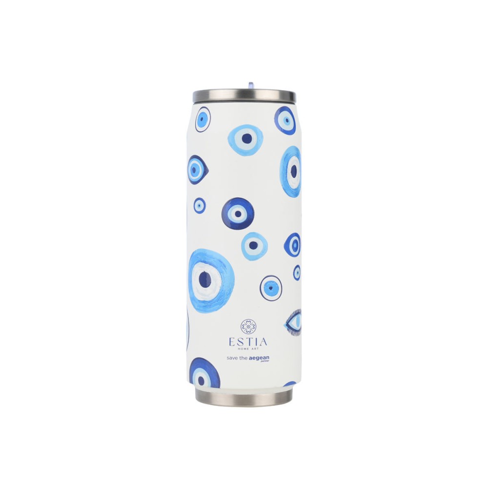 Estia Travel Cup Θερμός 500ml Save The Aegean Spirit of Luck 01-31251