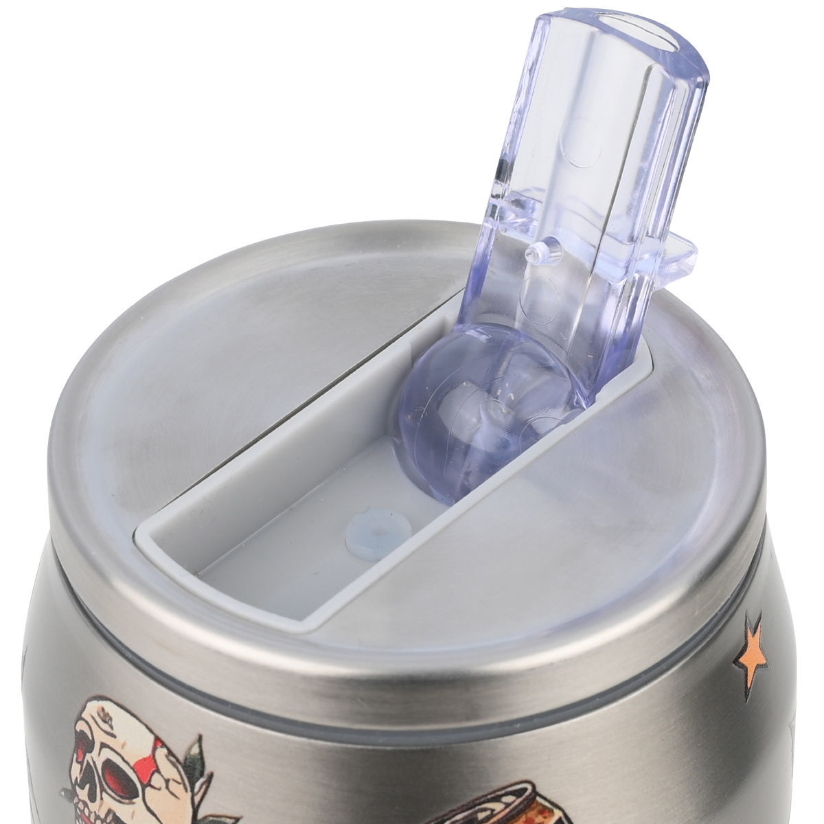 Estia Travel Cup Θερμός 500ml Save The Aegean Old School Ink 01-31282