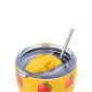Estia Coffee Mug Θερμός 350ml Save The Aegean Berry Bright 01-31688