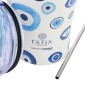 Estia Coffee Mug Θερμός 350ml Save The Aegean Spirit of Luck 01-31749