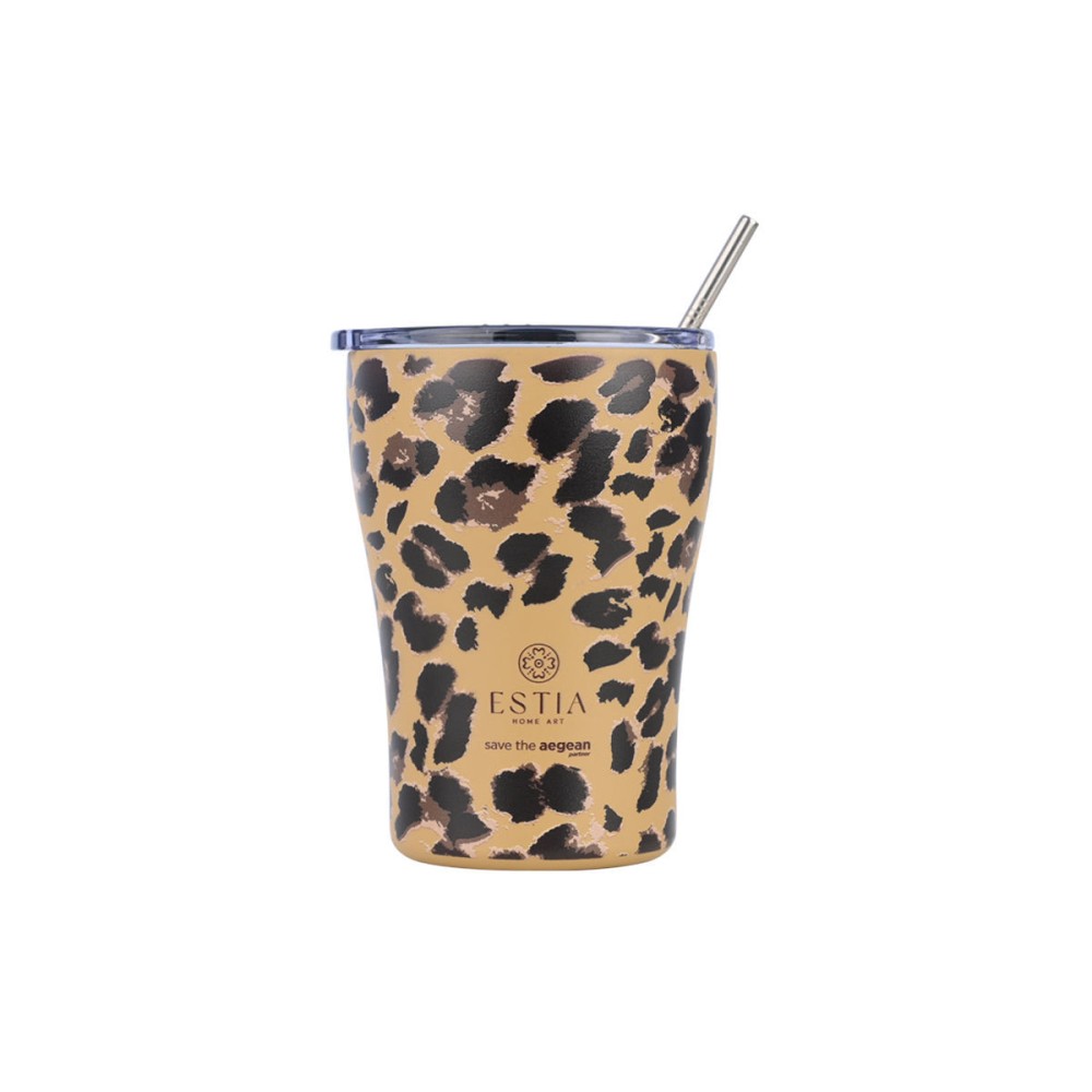 Estia Coffee Mug Θερμός 350ml Save The Aegean Spotted Prowl 01-31763