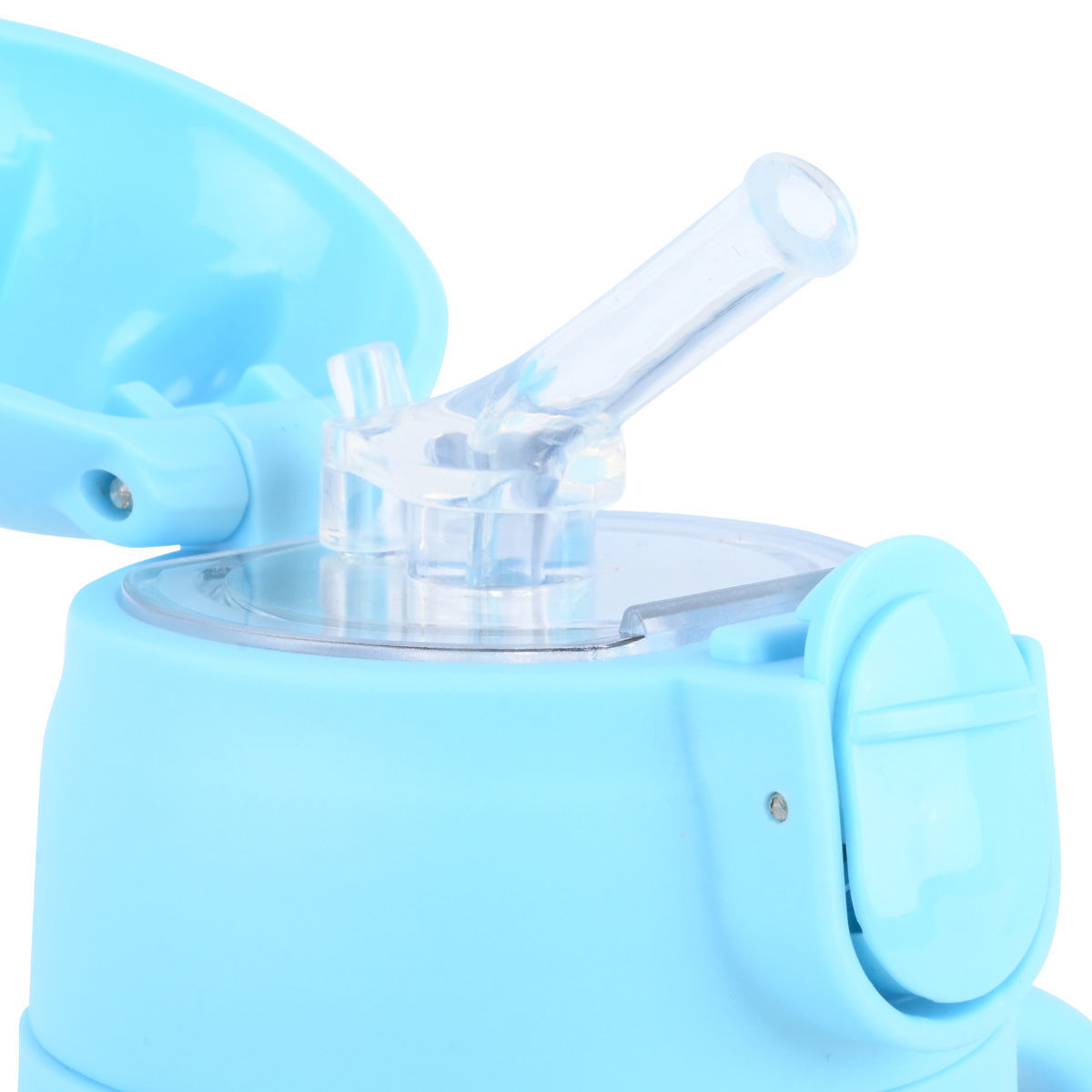 Estia Bubble Bottle Παιδικό Ανοξείδωτο Θερμός 300ml με Διπλές Εργονομικές Λαβές, Καλαμάκι Σιλικόνης & Κλιπ Ασφαλείας - Ocean Play