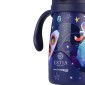 Estia Bubble Bottle Παιδικό Ανοξείδωτο Θερμός 300ml με Διπλές Εργονομικές Λαβές, Καλαμάκι Σιλικόνης & Κλιπ Ασφαλείας - Solar Jump