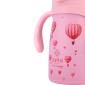 Estia Bubble Bottle Παιδικό Ανοξείδωτο Θερμός 300ml με Διπλές Εργονομικές Λαβές, Καλαμάκι Σιλικόνης & Κλιπ Ασφαλείας - Love Ascend