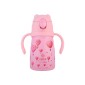 Estia Bubble Bottle Παιδικό Ανοξείδωτο Θερμός 300ml με Διπλές Εργονομικές Λαβές, Καλαμάκι Σιλικόνης & Κλιπ Ασφαλείας - Love Ascend