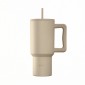 Estia Straw Tumbler Θερμός 900ml Save The Aegean Dune