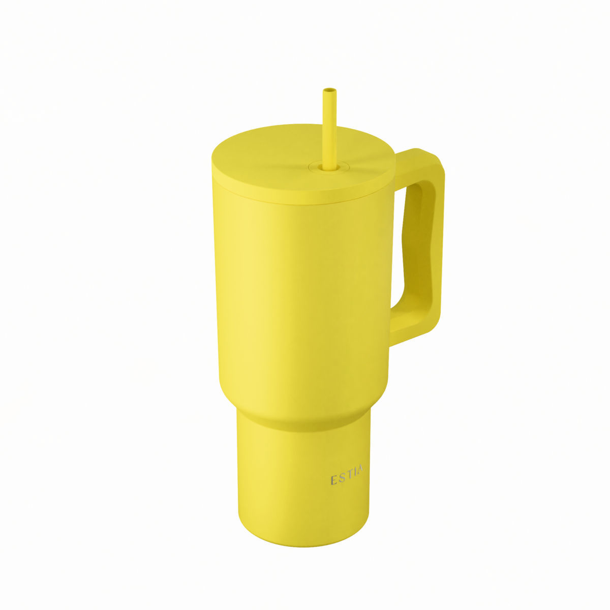 Estia Straw Tumbler Θερμός 900ml Save The Aegean Sunbeam