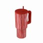 Estia Straw Tumbler Θερμός 900ml Save The Aegean Viva Stripe