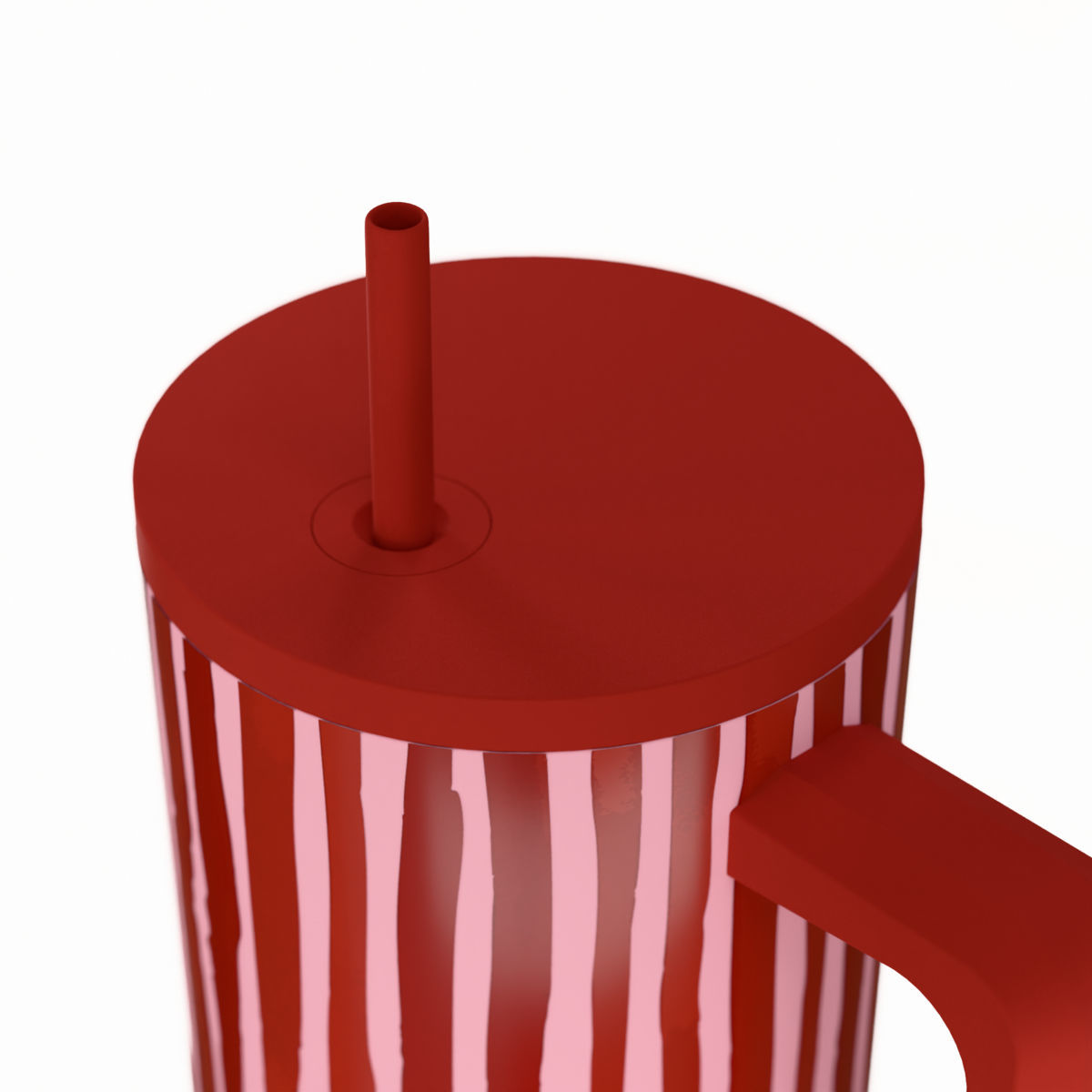 Estia Straw Tumbler Θερμός 900ml Save The Aegean Viva Stripe