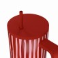 Estia Straw Tumbler Θερμός 900ml Save The Aegean Viva Stripe