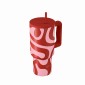 Estia Straw Tumbler Θερμός 900ml Save The Aegean Coral Waves