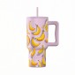 Estia Straw Tumbler Θερμός 900ml Save The Aegean Banana Mood