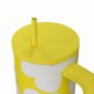 Estia Straw Tumbler Θερμός 900ml Save The Aegean Yellow Daisy