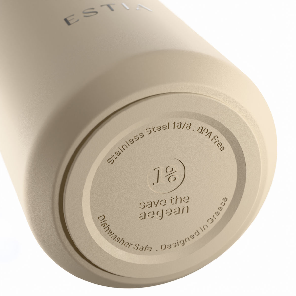 ESTIA Lens Ανοξείδωτο Θερμός 360ml Dune