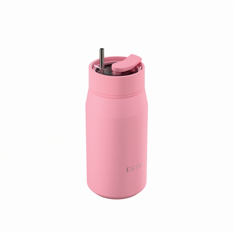 ESTIA Lens Ανοξείδωτο Θερμός 360ml Rose