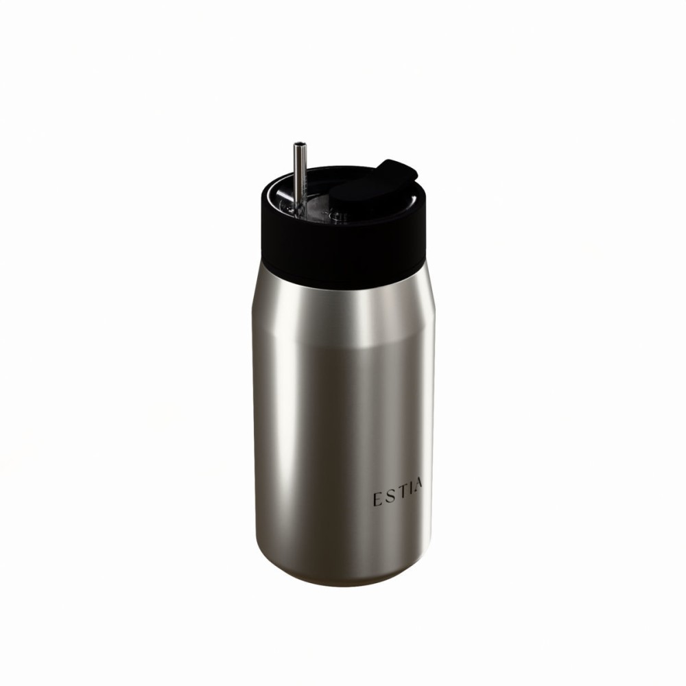 ESTIA Lens Ανοξείδωτο Θερμός 360ml Brushed