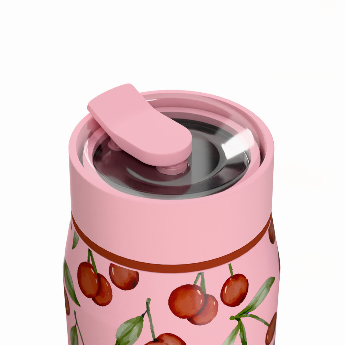 ESTIA Lens Ανοξείδωτο Θερμός 360ml Cherry Rose