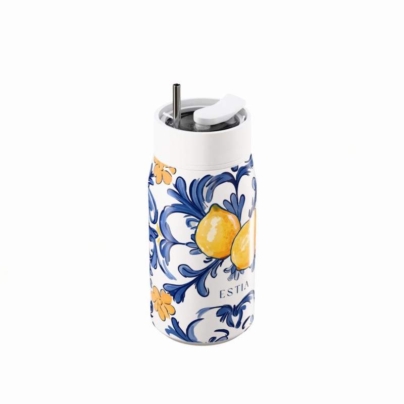 ESTIA Lens Ανοξείδωτο Θερμός 360ml Amalfi Coast