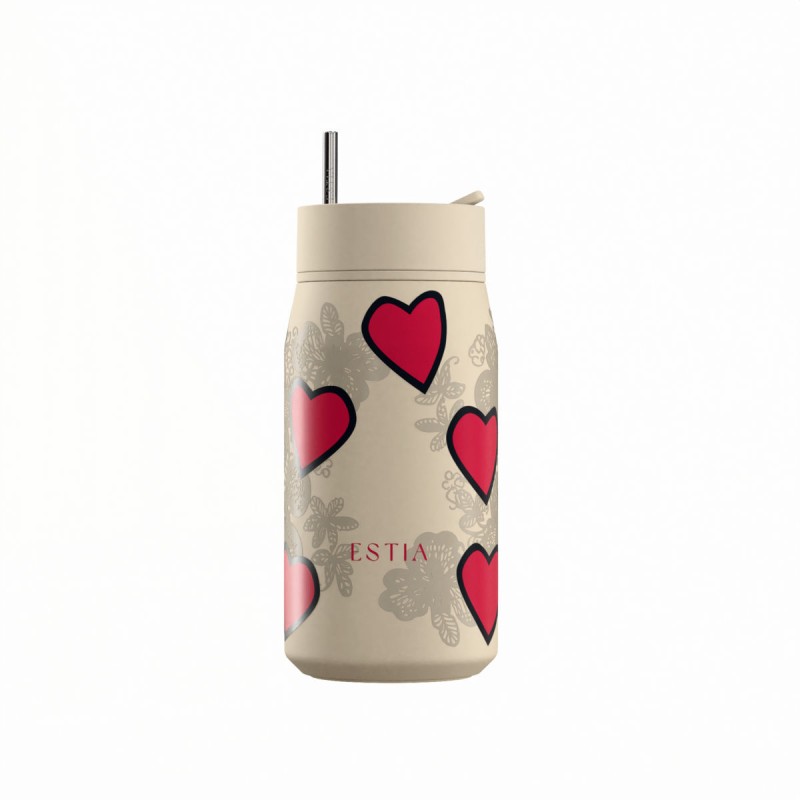 ESTIA Lens Ανοξείδωτο Θερμός 360ml Tender Lace
