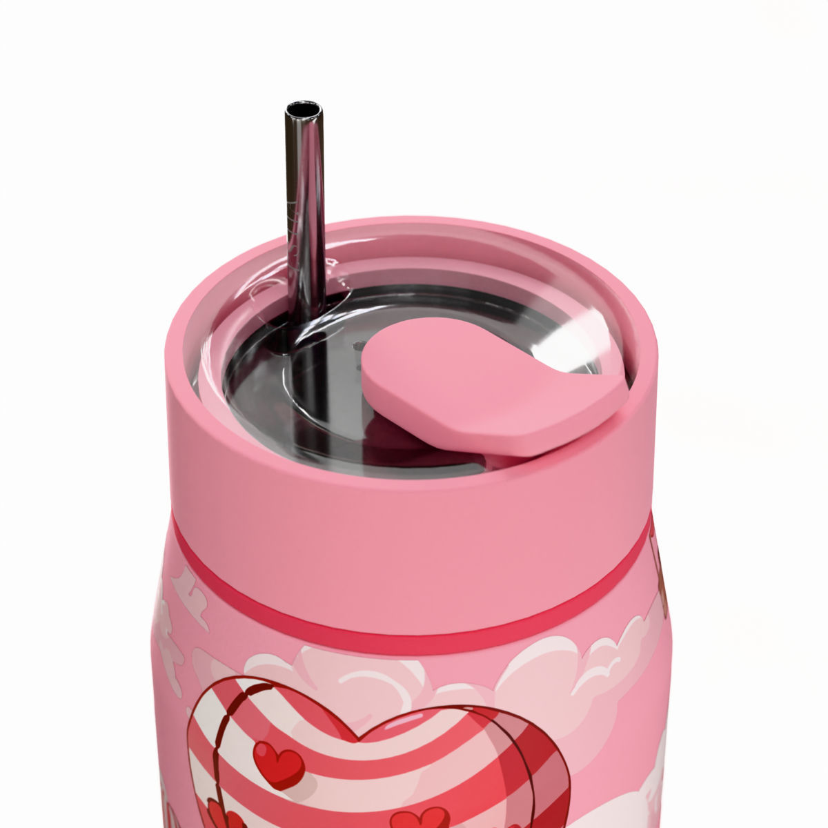 ESTIA Lens Ανοξείδωτο Θερμός 360ml Blush Pop