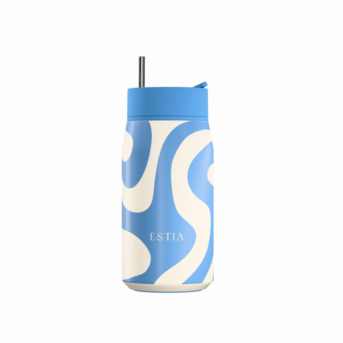 ESTIA Lens Ανοξείδωτο Θερμός 360ml Ocean Waves