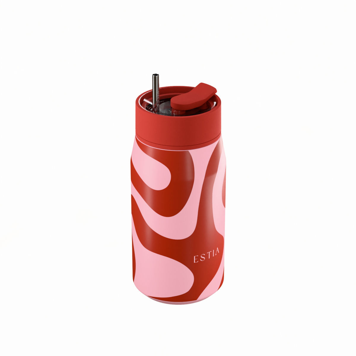 ESTIA Lens Ανοξείδωτο Θερμός 360ml Coral Waves