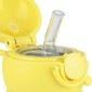 Estia Wonder Bottle Παιδικό Ανοξείδωτο Θερμός 500ml με Καλαμάκι Σιλικόνης, Λαβή Μεταφοράς & Κλιπ Ασφαλείας - Pet Party