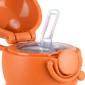 Estia Wonder Bottle Παιδικό Ανοξείδωτο Θερμός 500ml με Καλαμάκι Σιλικόνης, Λαβή Μεταφοράς & Κλιπ Ασφαλείας - The Big Build