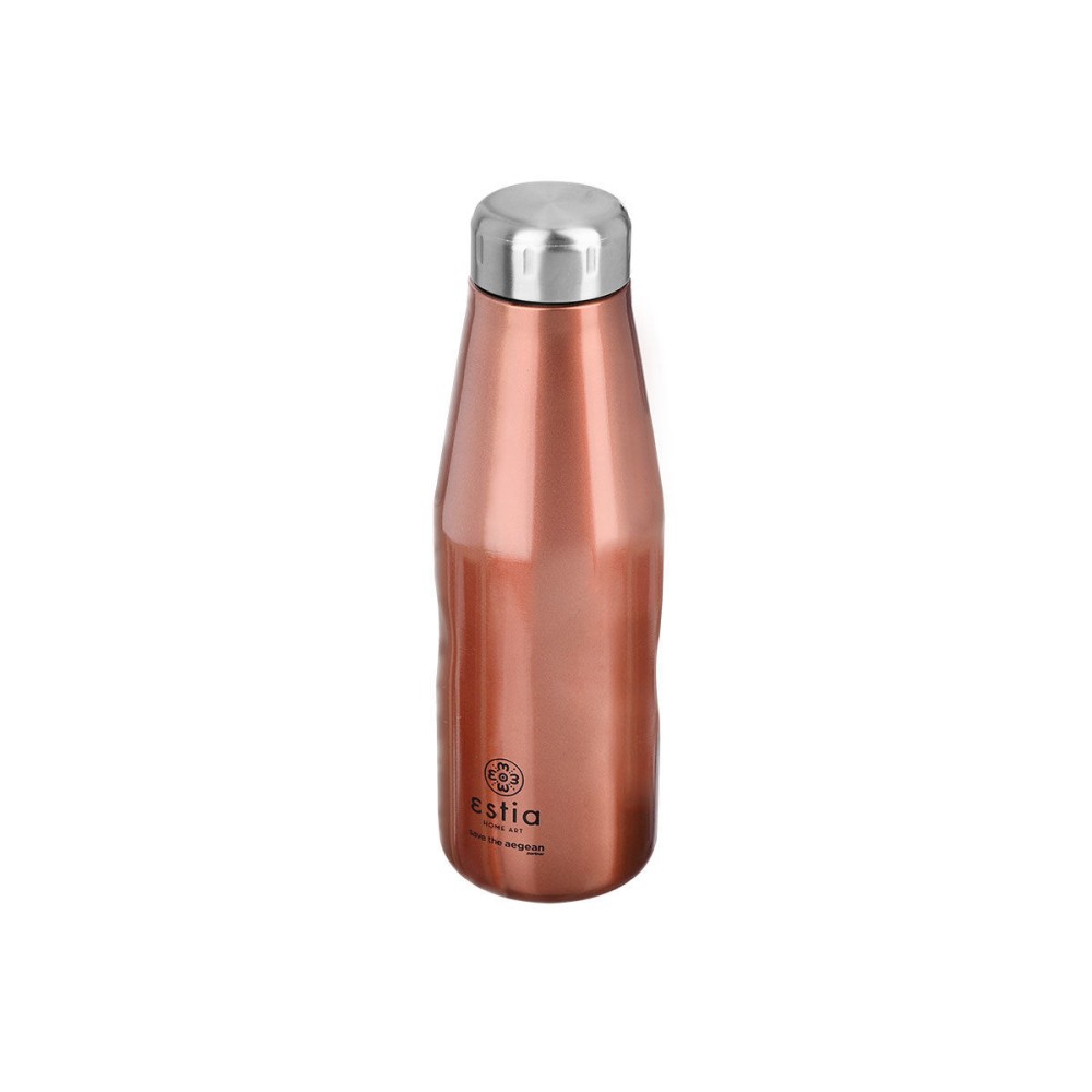 Θερμός Travel Flask 500ml Estia Save The Aegean Rose Gold 01-7836