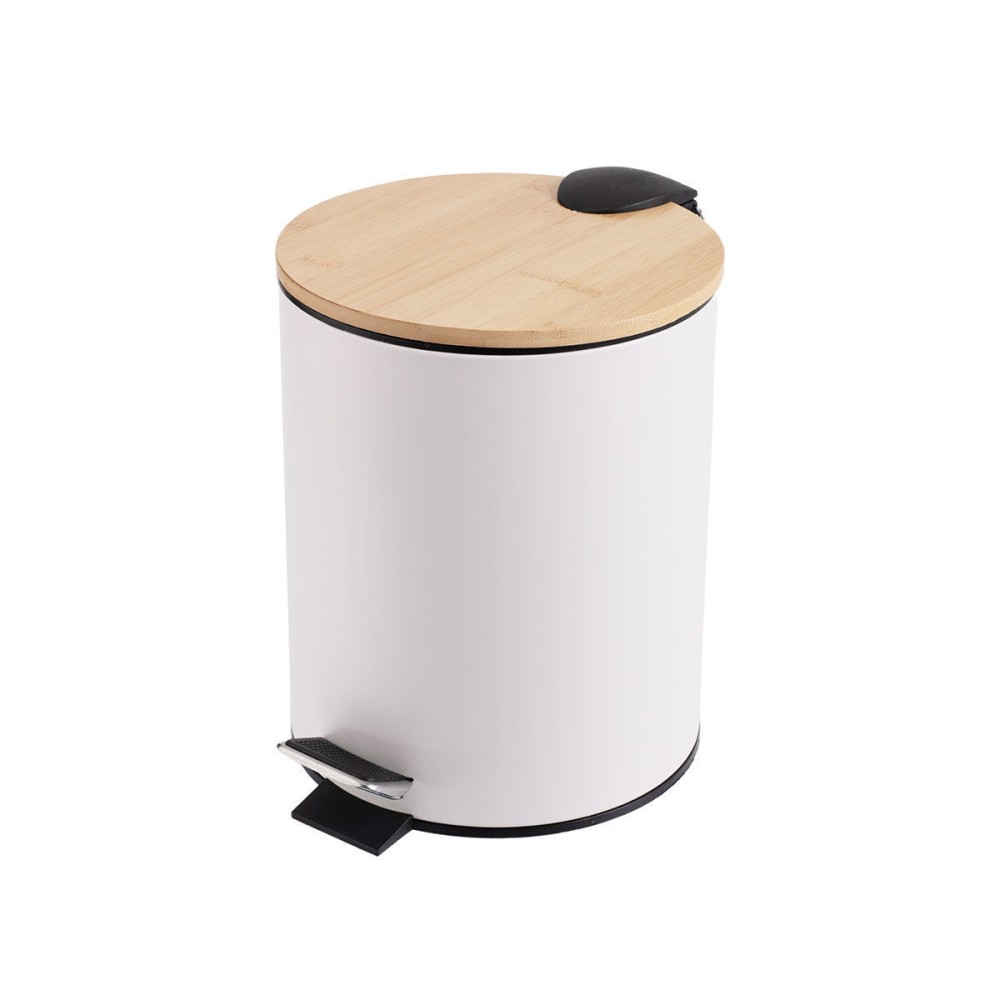Estia Bamboo Essentials Σετ Πεντάλ 5Lt + Πιγκάλ Μεταλλικό με Soft Close 02-12731-1