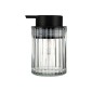 Estia Alivio Δοχείο Κρεμοσάπουνου 300ml (7.8x12.5) Γυάλινο Ανάγλυφο 02-28824