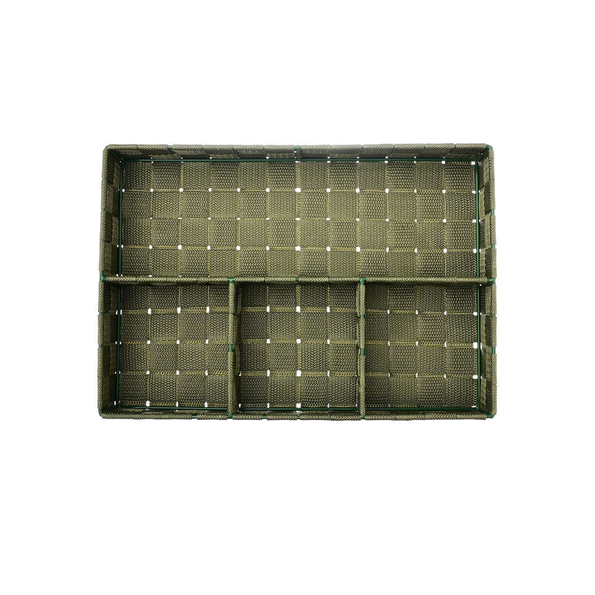 Καλάθι Οργάνωσης 4 Θέσεων (33x23x6) Estia Olive Series 04-14919