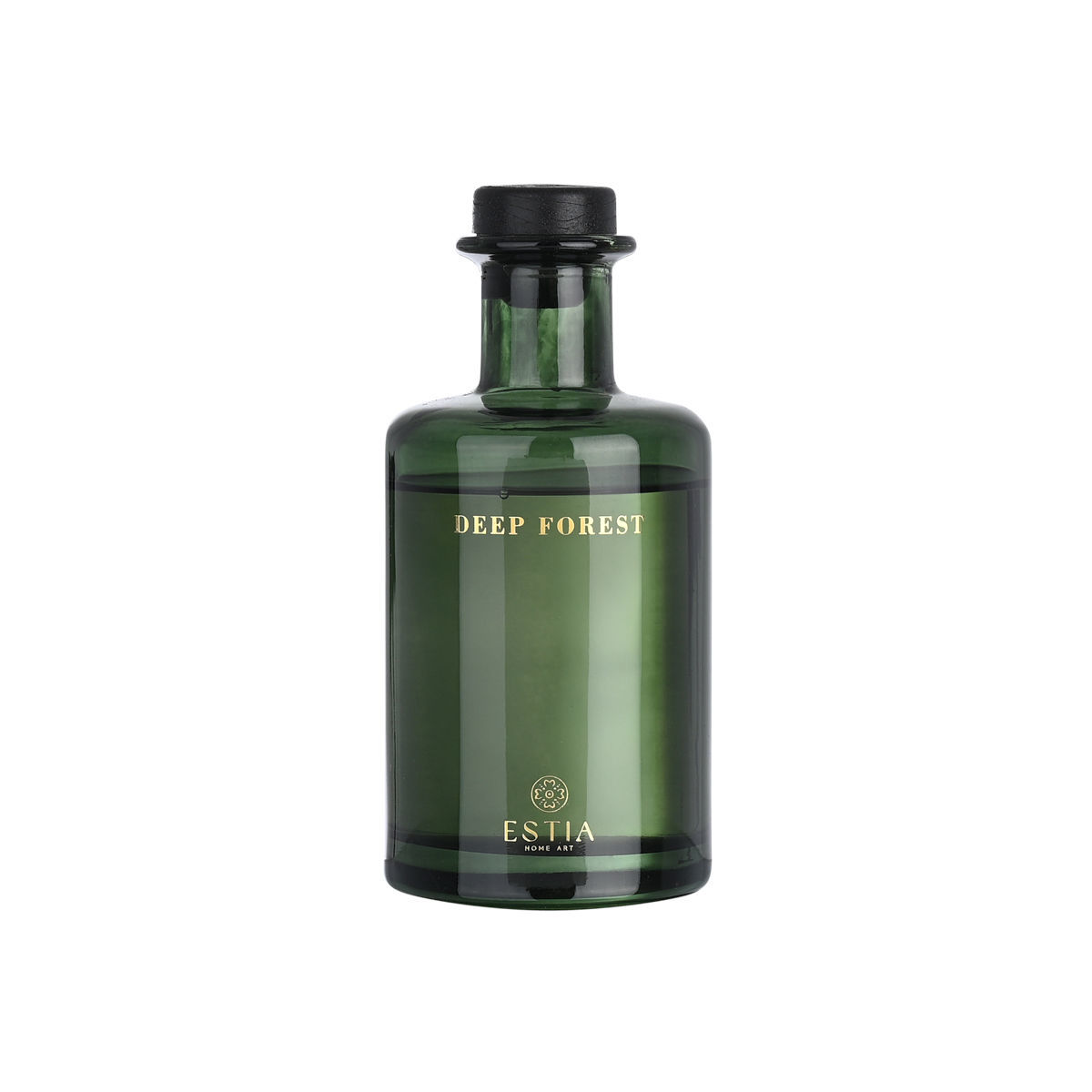 Estia Deep Forest Αρωματικό Χώρου 200ml με Sticks & Κομψό Γυάλινο Δοχείο