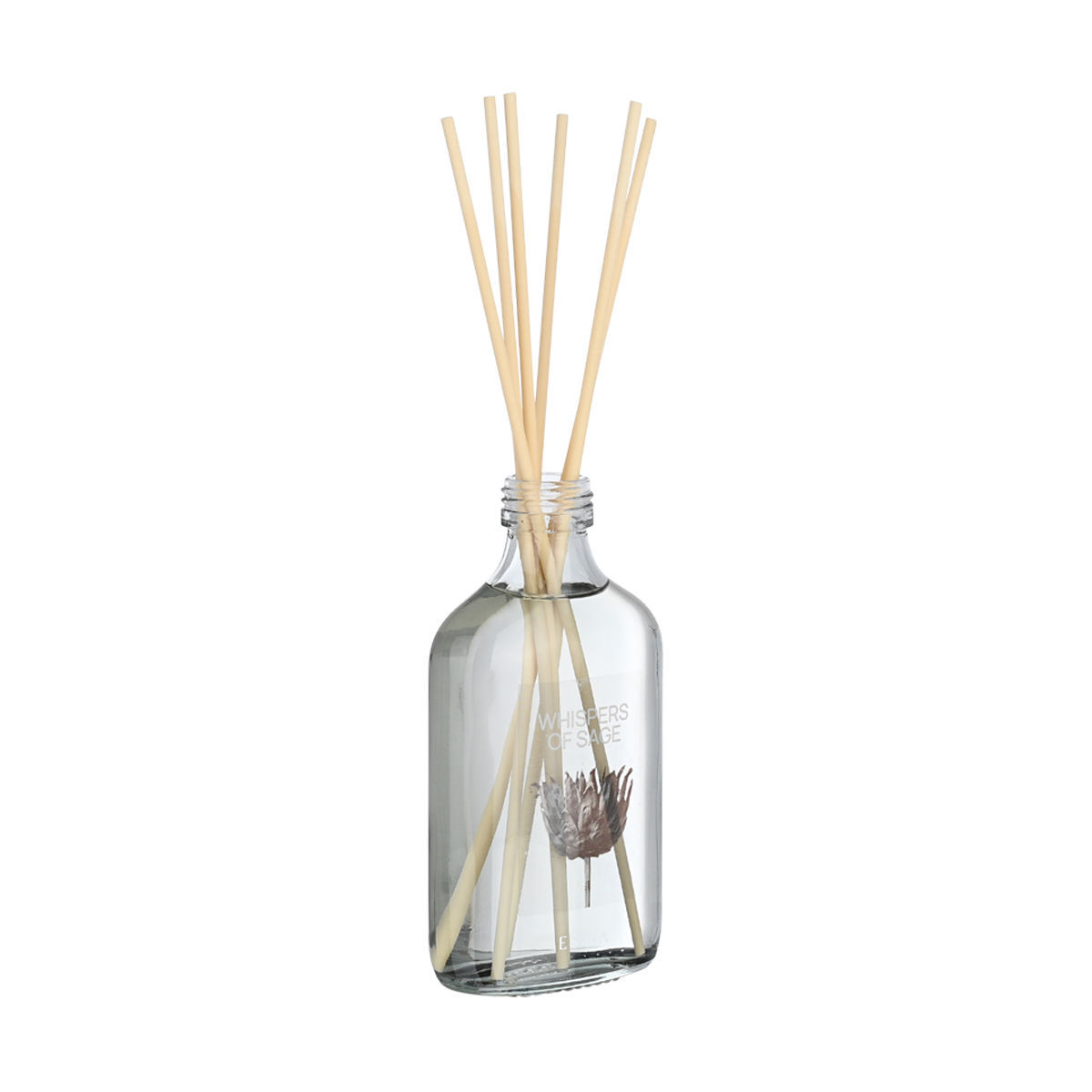 Estia Whispers of Sage Αρωματικό Χώρου 200ml με Sticks & Κομψό Γυάλινο Δοχείο