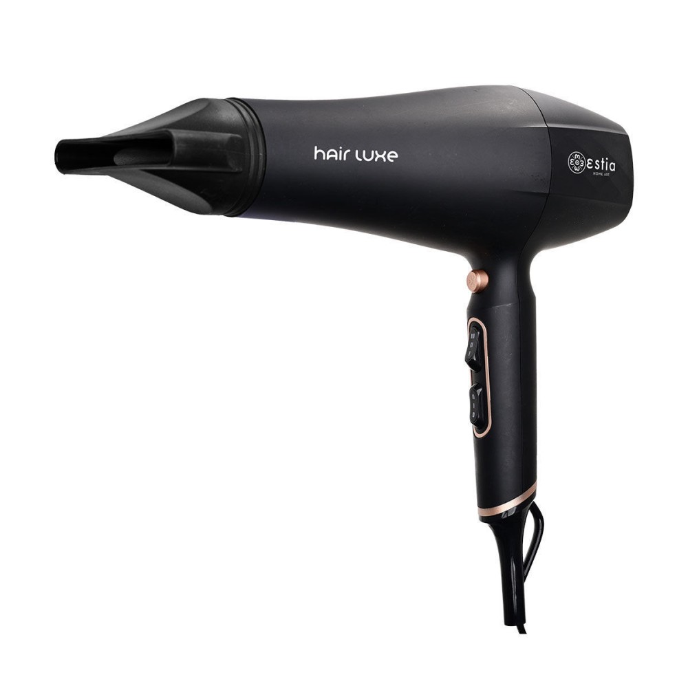 Estia Hair Luxe Πιστολλάκι Μαλλιών 2200W με 2 Ταχύτητες & Επαγγελματικά Αξεσουάρ