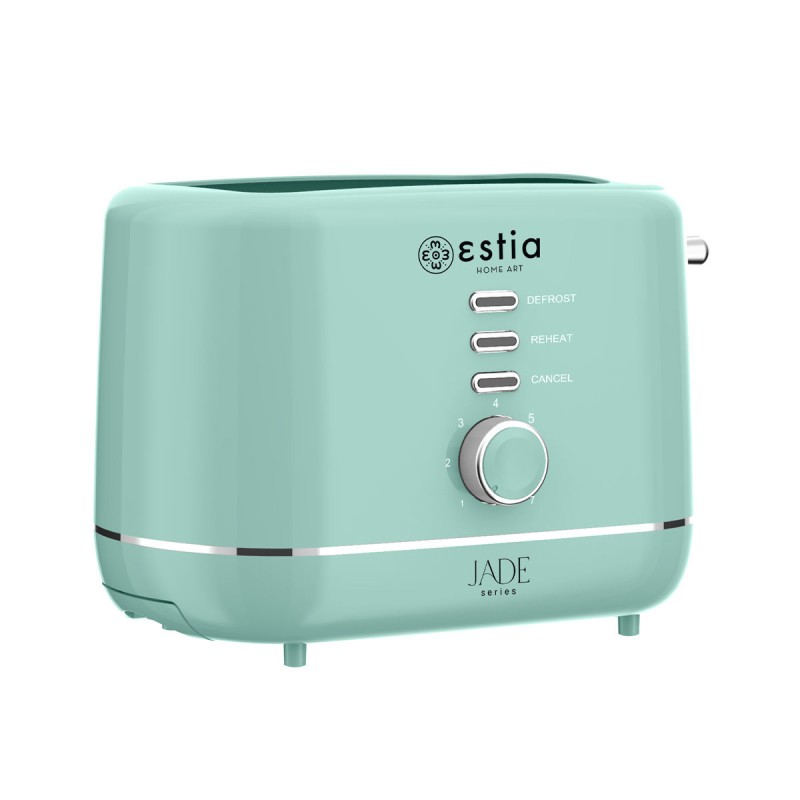 Estia Jade Φρυγανιέρα 850W 2 Θέσεων με 7 Επίπεδα Ψησίματος 06-27339