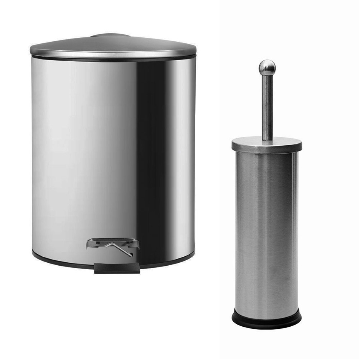 Estia Classic Inox Σετ Πεντάλ 5Lt + Πιγκάλ Ανοξείδωτο με Soft Close