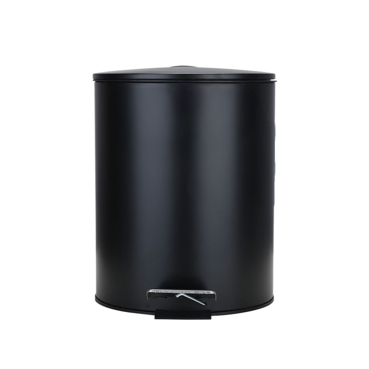 Estia Homely Χαρτοδοχείο Μπάνιου Classic 5lt με Soft Close - Ματ Μαύρο